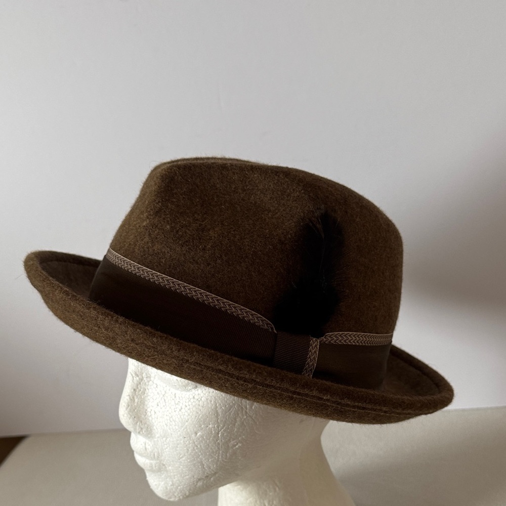 Broner wool fedora hat